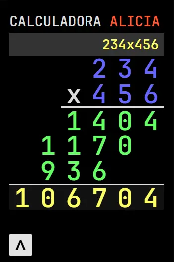 Calculadora Alicia multiplicacion – Soluciones paso a paso para estudiantes 3 multiplicaciones de tres cifras