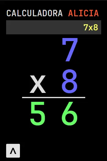 Calculadora Alicia multiplicacion – Soluciones paso a paso para estudiantes 1 multiplicaciones de una cifra
